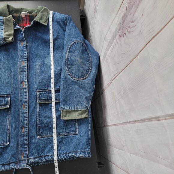 Vintage Rock Creek Denim Barn Chore Coat Women’s Plus 18W Country Western Farm - Picture 10 of 10